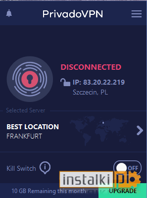 Okladka PrivadoVPN